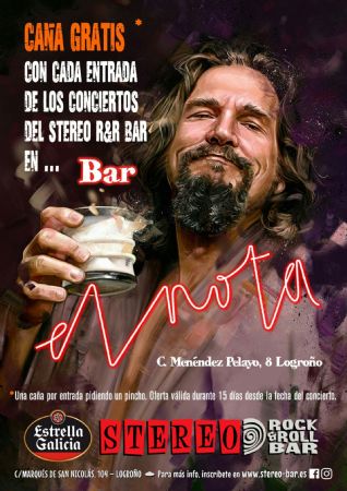 Caña gratis Stereo Rock Bar Logroño música live