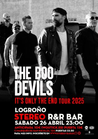 BOO DEVILS concierto stereo rock bar logroño música directo