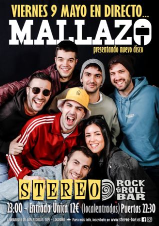MALLAZO concierto Logroño Stereo Rock Bar Música Directo