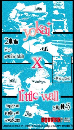 YOKAI LITTLE WALL STEREO ROCK BAR CONCIERTO LOGROÑO MÚSICA