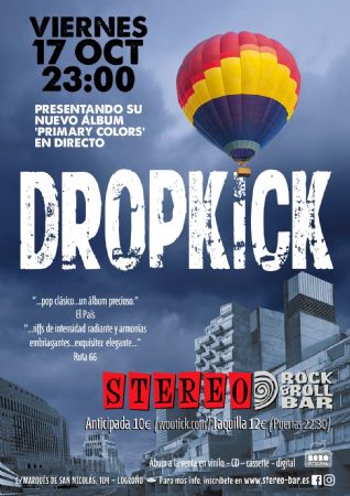 DROPKICK STEREO ROCK BAR CONCIERTO LOGROÑO MÚSICA DIRECTO
