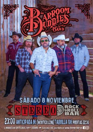 BARROOM BAND STEREO ROCK BAR CONCIERTO LOGROÑO MÚSIC DIRECT