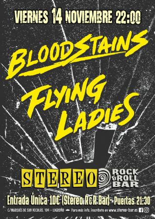 BLOODSTAINS LADIES STEREO ROCK BAR LOGROÑO CONCIERTO MÚSICA