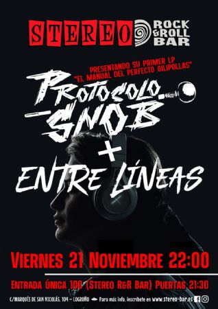 PROTOCOLO LÍNEAS STEREO ROCK BAR LOGROÑO CONCIERTO MÚSICA