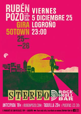 RUBÉN POZO STEREO ROCKK BAR LOGROÑO CONCIERTO MÚSICA DIRECTO