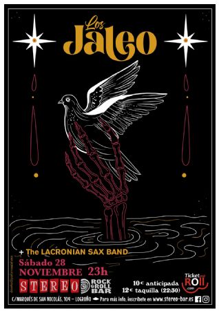LOS JALEO STEREO ROCK BAR CONCIERTO LOGRO&Ntilde;O M&Uacute;SICA DIRECTO