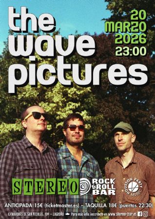 WAVE PICTU STEREO ROCK BAR CONCIERTOS LOGRO&Ntilde;O M&Uacute;SICA DIRECTO