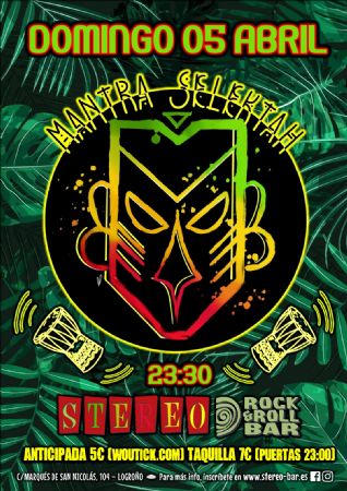 MANTRA SELEKT STEREO ROCK BAR LOGRO&Ntilde;O CONCIERTO M&Ntilde;USICA VIVO