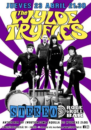 WYLDE TRYFLES STEREO ROCK BAR LOGRO&Ntilde;O CONCIERTOS M&Uacute;SICA LIVE