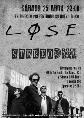 L&Oslash;SE STEREO ROCK BAR CONCIERTOS LOGRO&Ntilde;O M&Uacute;SICA DIRECTO