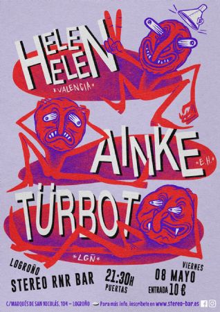TURBOT HELEN STEREO ROCK BAR CONCIERTO LOGRO&Ntilde;O M&Uacute;SICA DIRECT