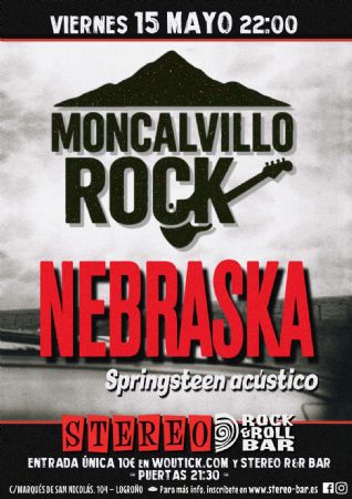 NEBRASKA STEREO ROCK BAR LOGRO&Ntilde;O CONCIERTO M&Ntilde;USICA VIVO