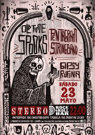 OLD SPOOK STEREO ROCK BAR CONCIERTO LOGRO&Ntilde;O M&Uacute;SICA DIRECTO