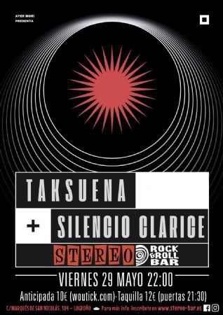 TAK CLARICE STEREO ROCK CONCIERTO LOGRO&Ntilde;O M&Uacute;SICA DIRECTO