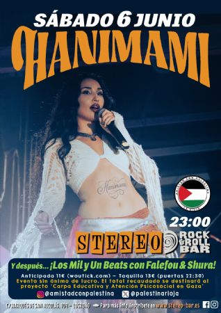 HANIMAMI STEREO ROCK BAR LOGRO&Ntilde;O CONCIERTO M&Uacute;SICA VIVO