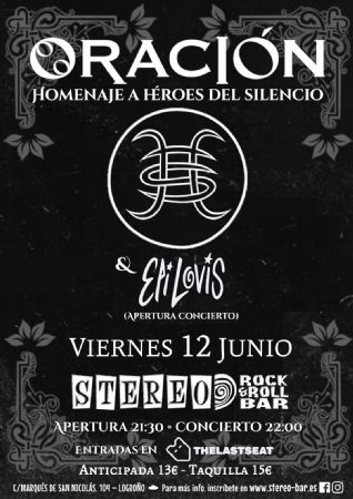 TRIBUTO H&Eacute;ROES STEREO ROCK BAR LOGRO&Ntilde;O CONCIERTO M&Uacute;SICA VIVO