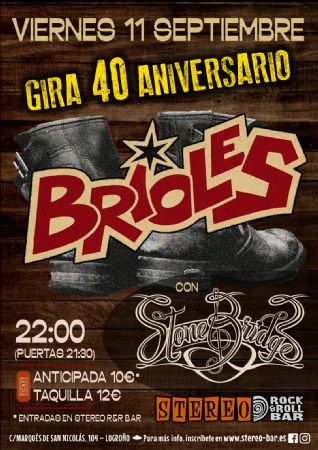 BRIOLES STEREO ROCK BAR LOGRO&Ntilde;O CONCIERTO M&Uacute;SICA DIRECTO