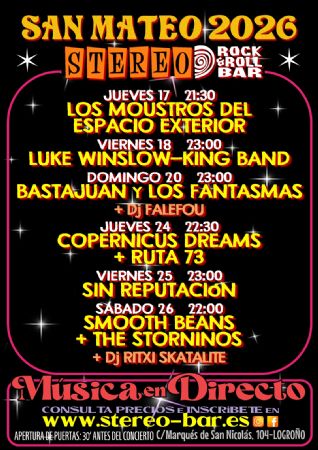 SEPTIEMBRE STEREO ROCK BAR CONCIERTO LOGRO&Ntilde;O M&Uacute;SICA DIRECTO