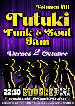 TUTUKI JAM STEREO ROCK BAR LOGRO&Ntilde;O CONCIERTO M&Uacute;SICA DIRECTO