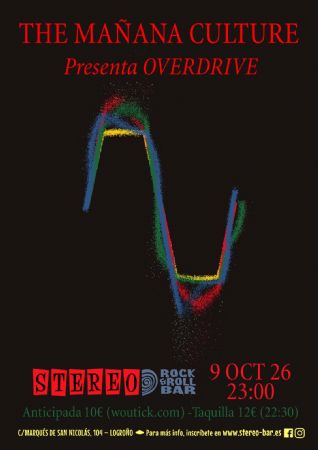 MA&Ntilde;ANA CULT STEREO ROCK BAR CONCIERTO LOGRO&Ntilde;O M&Uacute;SICA DIRECTO