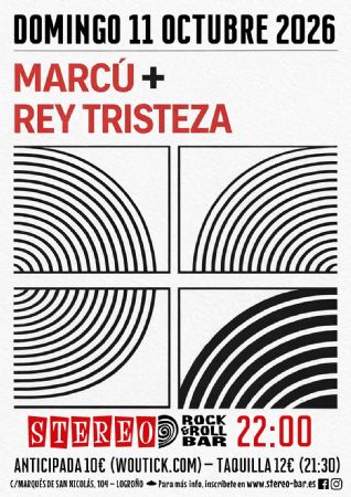 MARC&Uacute; REY STEREO ROCK BAR CONCIERTO LOGRO&Ntilde;O M&Uacute;SICA DIRECTO