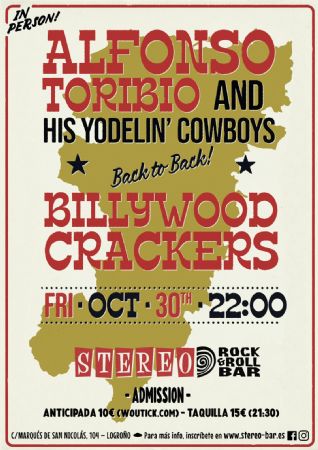 TORIBIO BILLYWOOD STEREO ROCK BAR LOGRO&Ntilde;O CONCIERTO M&Uacute;SICA