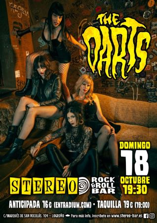 THE DARTS STEREO ROCK BAR CONCIERTO LOGRO&Ntilde;O M&Uacute;SICA DIRECTO