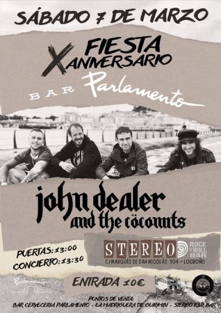 PARLAMENTO STEREO ROCK BAR LOGRO&Ntilde;O CONCIERTO M&Uacute;SICA DIRECTO