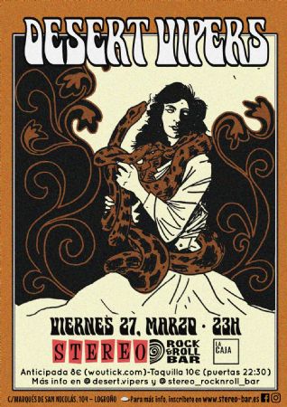DESERT VIPERS STEREO ROCK BAR LOGRO&Ntilde;O CONCIERTO M&Ntilde;USICA VIVO