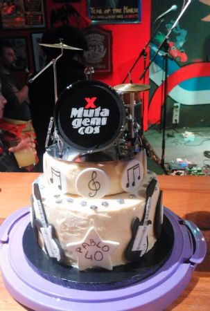 Tarta Pablo 40 cumpleaños